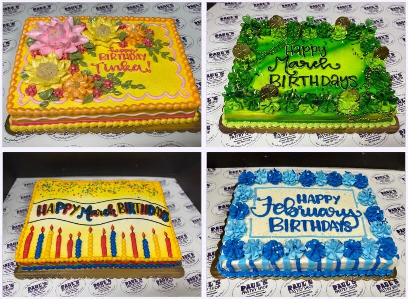 Birthday Cakes